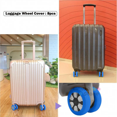 Luggage Wheel Cover : 8pcs
